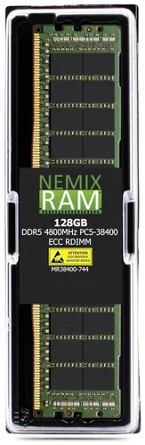 Miniatura 10 de NEMIX RAM Kit de memoria de servidor registrado DDR5 4800MHZ PC5-38400 1Rx4 1.1V CL40 288-PIN ECC RDIMM compatible con ASUS 2U4N Servidor