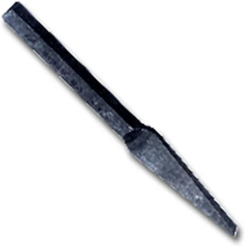 Miniatura 6 de Mayhew Tools 10500 Cincel de nariz semicircular, 1/8", acabado de óxido negro