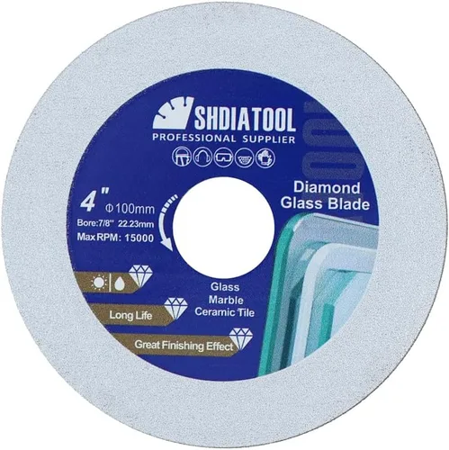 Miniatura 22 de SHDIATOOL Disco de corte de diamante de vidrio de 2 pulgadas, rueda de corte ultradelgada para azulejos de cerámica, porcelana y mármol de 50 mm