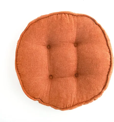 Miniatura 11 de Chair Cushion for Dining Chairs Round, Seat Cushion for Kitchen Chairs Extra Thick, Multi-Functional Chair Pads for Floor, Garden, Dining Room