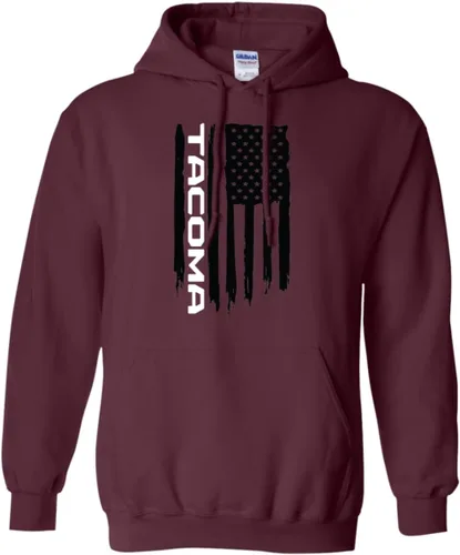 Miniatura 2 de Sudadera con capucha Tacoma American Flag para hombre