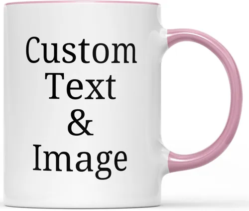 Miniatura 7 de Fantastic Gifts Taza con foto personalizada con texto personalizado, sube tu imagen con diferentes diseños Taza con Foto Personalizada y Texto Taza