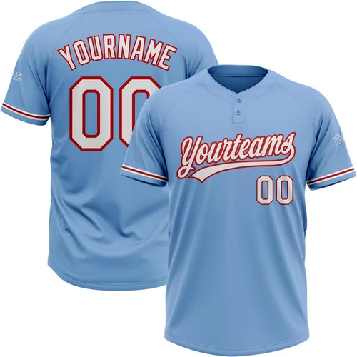 Miniatura 9 de Camisetas de béisbol personalizadas con dos botones, camisetas de sóftbol personalizadas con logotipo de nombre cosido para hombres, mujeres