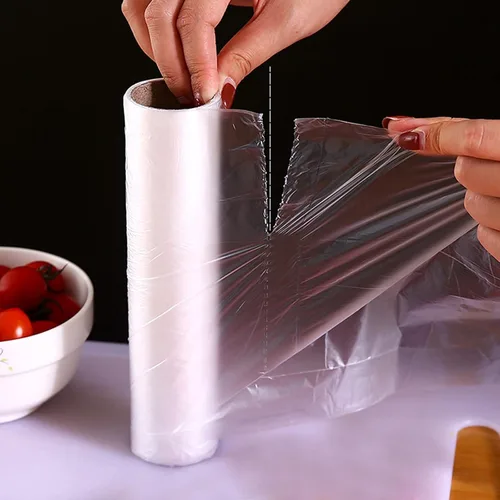 Miniatura 5 de LabelMore Bolsas de plástico de 16 x 20 pulgadas en rollo, transparentes, bolsas de almacenamiento de alimentos para pan, verduras, frutas y carne