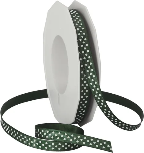 Miniatura 2 de Morex Ribbon Swiss Dot - Cinta de grogrén de poliéster, carrete de 3/8 pulgadas por 20 yardas, aguamarina