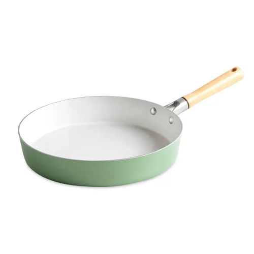 Nordic Ware Sartén para Freír Antiadherente de Cerámica Cardamomo de 12 Pulgadas