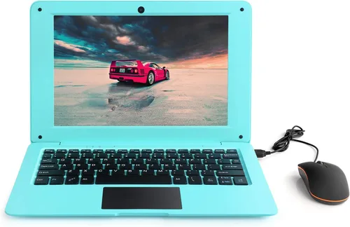 Miniatura 2 de Portátil 10.1 pulgadas de aprendizaje en línea ordenador portátil Windows 10 OS preinstalado Quad Core 32GB Netbook HDMI Webcam Office Netflix Azul