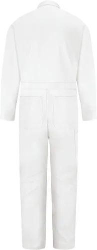 Miniatura 2 de Rojo Kap - Overol de algodón para hombre, abrochado al frente.