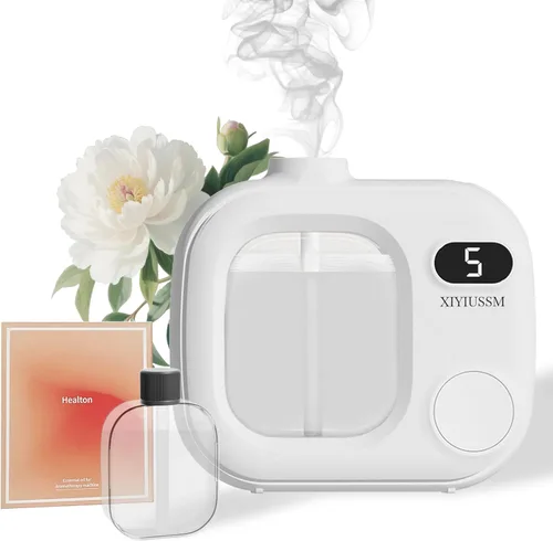 Miniatura 10 de Difusor de Aceite Esencial Sin Agua Portátil, Máquina de Aromaterapia Inalámbrica para Hogar, Oficina, Auto, Habitación Grande. Difusor Ultrasónico