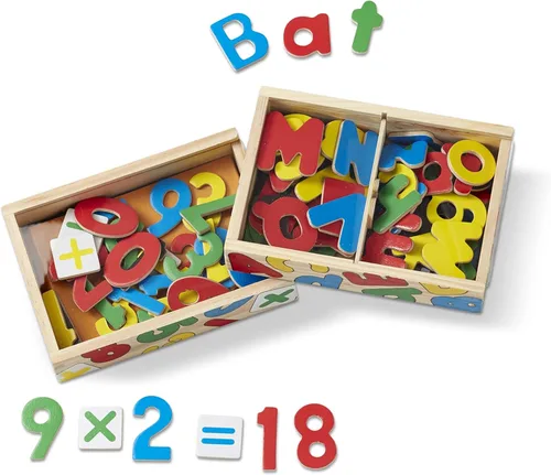 Miniatura 4 de Imanes de madera del alfabeto Melissa & Doug, Multicolor/Ninguno