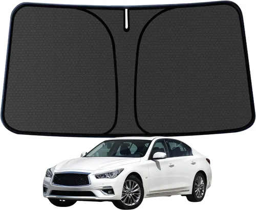 Miniatura 52 de Civic - Parasol para parabrisas Honda Civic 2022-2024 2025 (no para Honda 2022 Sport), visera frontal gruesa plegable 1:1, mantiene tu automóvil más