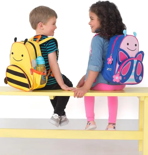 Miniatura 11 de Skip Hop - Mochila para preescolar, colección Zoo, para niños pequeños de 3 a 4 años, diseño de llama