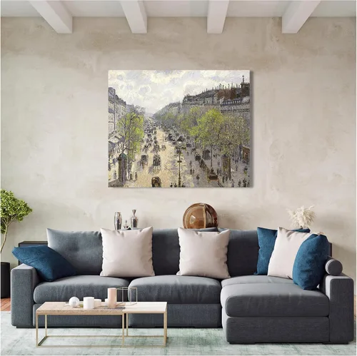 Miniatura 153 de A&T ARTWORK Campo de trigo con cipreses de Van Gogh Las reproducciones de arte clásico mundial, impresiones en lienzo giclée para decoración