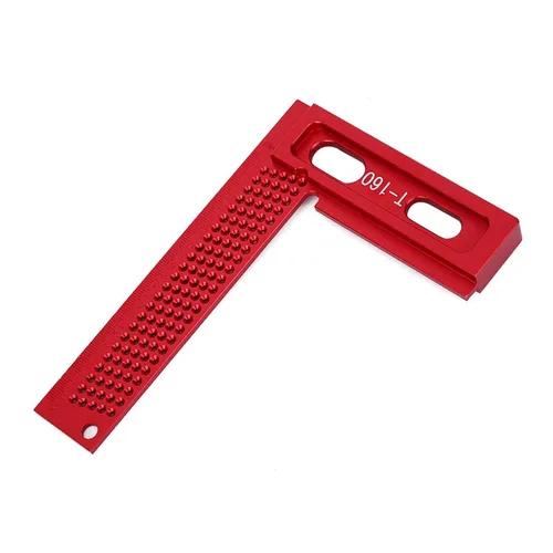 Miniatura 8 de Regla de marcado, regla de carpintería de aleación de aluminio, resistente al desgaste, herramienta de medición de ángulo recto resistente al óxido