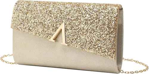 Miniatura 19 de LETODE Bolsos de mano para mujer, bolsos de noche y embragues para mujer, bolsos de sobre, bolsos de fiesta, baile de graduación, bolso de boda