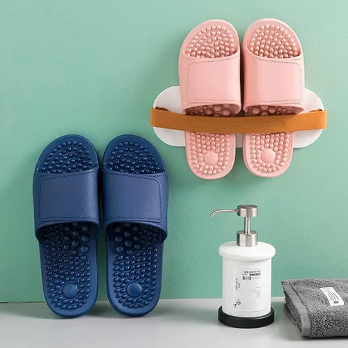 Miniatura 3 de Pantuflas de masaje de reflexología de acupresión para pies planos, fascitis plantar, soporte de arco, sandalias de casa, aumentar la circulación