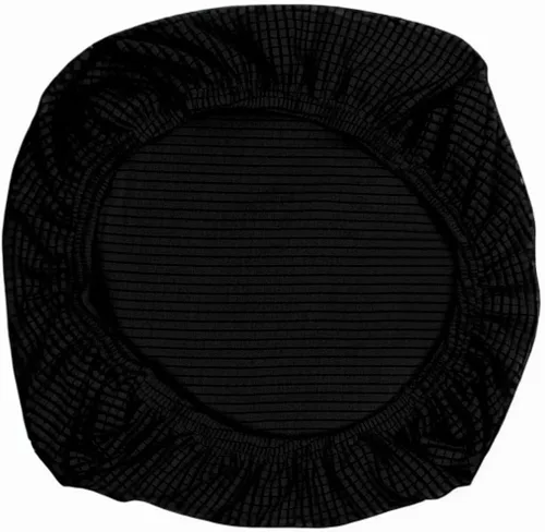 Yikko - Fundas elásticas de jacquard con licra suave, con textura de grano de maíz, para sillas, aptas para oficina, comedor, bar, fundas para