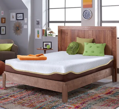 Miniatura 2 de Live & Sleep Elite - Colchón de espuma viscoelástica de gel individual XL en una caja, colchón firme de 12 pulgadas, cama fresca en una caja