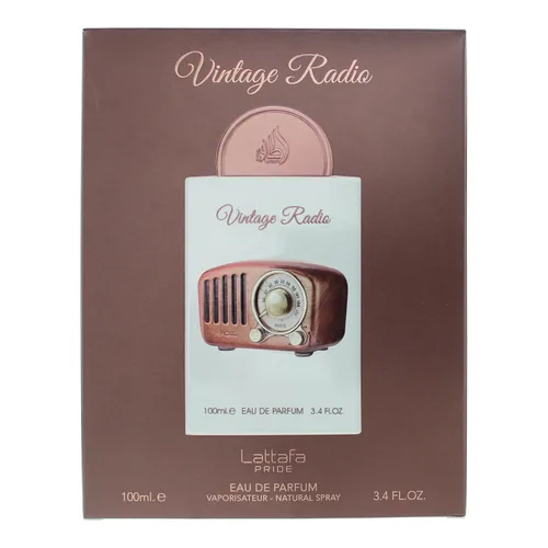 Miniatura 4 de Lattafa Pride Vintage Radio para Unisex Eau de Parfum en spray, 3.4 onzas / 100 ml