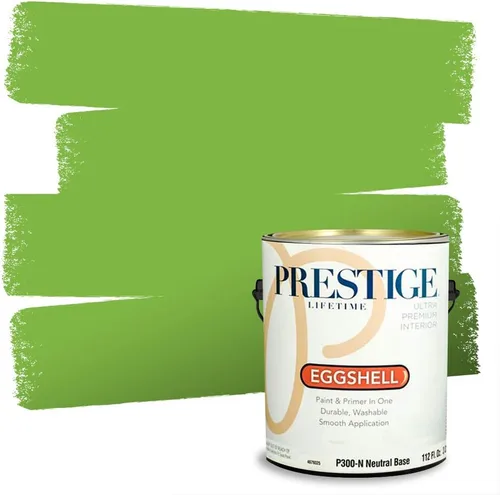 Miniatura 16 de PRESTIGE Pintura exterior e imprimación en uno, aloe, plano, 1 galón