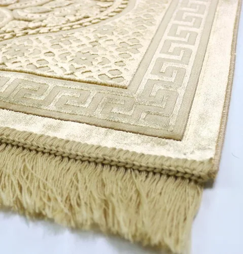 Miniatura 4 de Modefa Alfombra de oración musulmana Islam, juego de regalos de Ramadán con alfombrilla de oración y cuentas de oración Tasbih, regalos islámicos