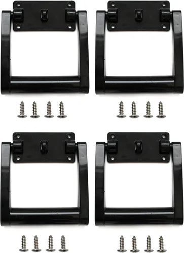 Miniatura 9 de JSP Manufacturing Manijas de repuesto para refrigerador de plástico negro # 21025 compatibles con Igloo para refrigeradores de 90-100 cuartos