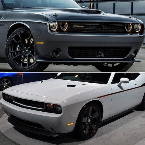 Miniatura 7 de juego completo de luces led amber transparentes compatibles con 2008 2009 2010 2011 2012 2013 2014 Dodge Challenger R/T Classic Rallye Redline SRT8