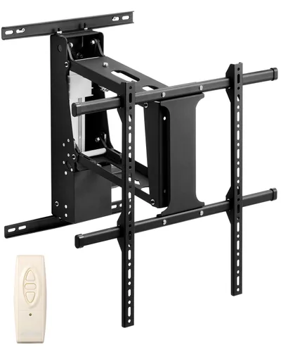 VEVOR Soporte de pared motorizado para TV, soporte de TV para TV de 32 a 65 pulgadas, soporte de TV de techo ajustable eléctrico, soporte de TV