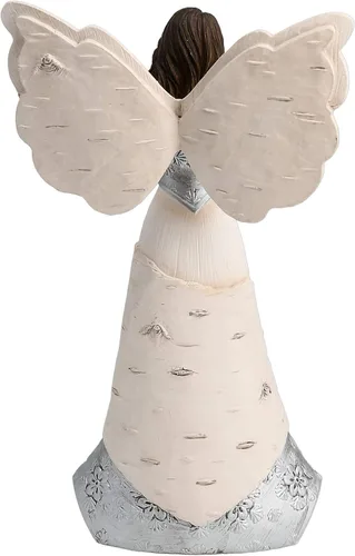 Miniatura 4 de Pavilion Gift Company Elements 82328 - Figura de ángel con mariposas, las mejores cosas de la vida, 8 pulgadas, color blanco