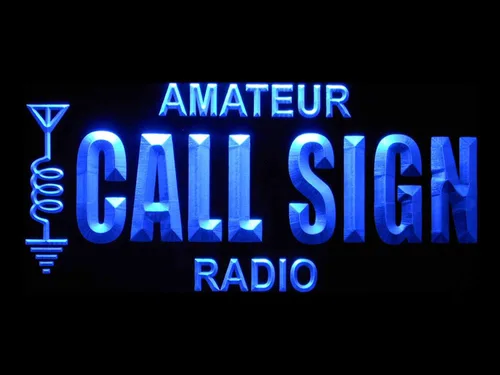Miniatura 16 de ADVPRO Custom Amateur Radio Your Call Sign Led Neon Sign Rojo 12x8.5 pulgadas st4s32-wb-tm-r