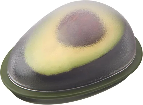 Joie Recipiente de almacenamiento de aguacate Fresh Pod con tapa transparente a presión, mantiene las sobras medio sabrosas y firmes en el