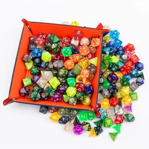 Miniatura 6 de 25 juegos de dados DND dados poliédricos dados de mazmorras y dragones dados para rodar para juegos de rol MTG juegos de mesa dados al por mayor