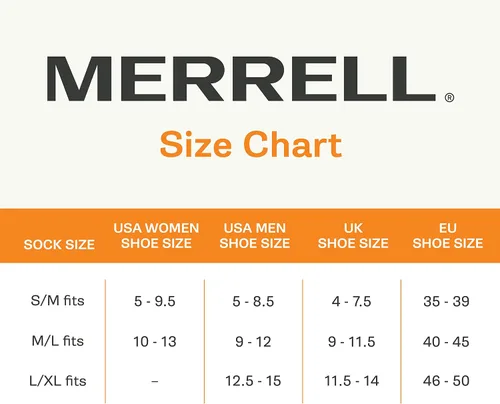 Miniatura 7 de Merrell Calcetines acolchados ligeros reciclados para hombre y mujer, paquete de 3 pares, soporte de arco de senderismo Repreve