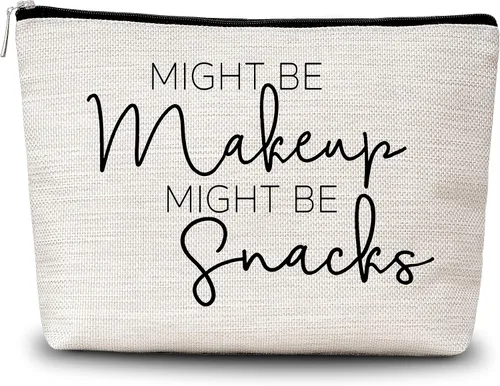 GREOXG Bolsa de maquillaje de regalo para mujeres que lo tienen todo, podría ser maquillaje, bolsa de cosméticos de viaje, regalos de amistad para