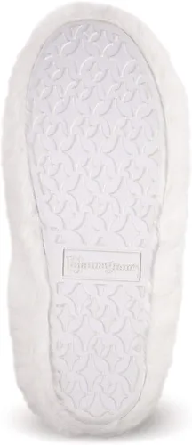 Miniatura 3 de PajamaGram - Zapatillas para mujer con forro polar, pantuflas abotinadas