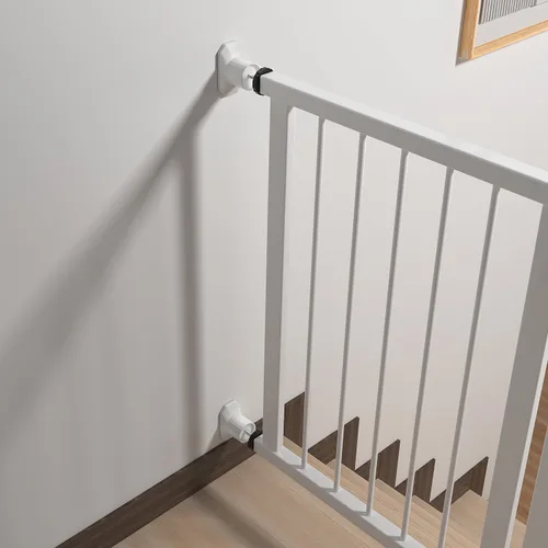 Miniatura 4 de ICERO Protector de pared extensor para puerta de bebé (paquete de 4) Kit de extensión de puertas montadas a presión que extiende puertas