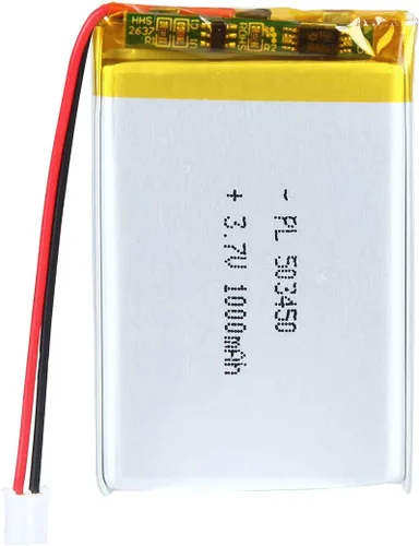 Miniatura 69 de 652030 Batería Lipo de 3.7V 350mAh 652030 Cargable Paquete de Batería de Polímero de Litio con Conector JST PH2.0mm para Dispositivo Electrónico