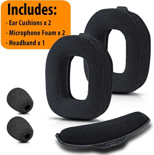 Miniatura 7 de Almohadillas para oídos A40 TR, almohadillas de repuesto compatibles con Astro A40 tr Headset I A40 TR Mod Kit/A40 Accesorios/diadema/espuma
