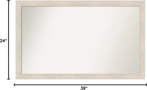 Miniatura 462 de Amanti Art Espejo personalizado, espejo estrecho de baño de oro blanco, espejo de pared o espejo de tocador de baño sobre el fregadero