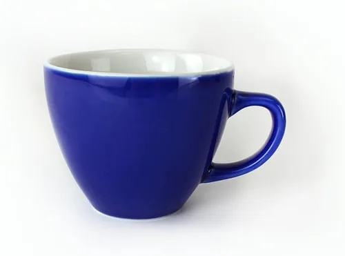 Miniatura 4 de Creature Cups - Taza de cerámica con diseño de ardilla (11 onzas, azul cobalto) - Muñeco 3D oculto de animal del bosque en la taza que emerge