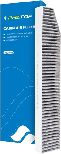 Miniatura 16 de PHILTOP Filtro de aire de cabina, reemplazo para CF9846A, Prius 2001-2009, Sienna LE 2004-2009, 4Runner 2003-2009, filtro de cabina Premium ACF016