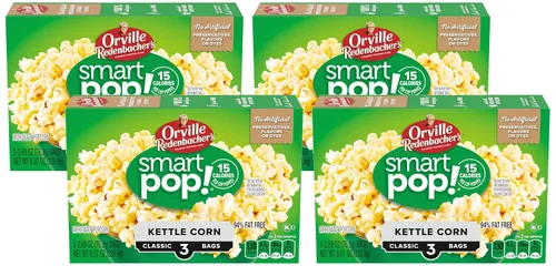 Miniatura 5 de Orville Redenbacher's Smart Pop! Palomitas de maíz con sabor a mantequilla (paquete de 2) 6 cajas