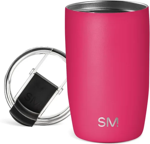 Miniatura 19 de Simple Modern Taza de Café de Viaje Tumbler con Tapa Abatible Reutilizable Aislada de Acero Inoxidable Cold Brew Taza de Café Helado Termo