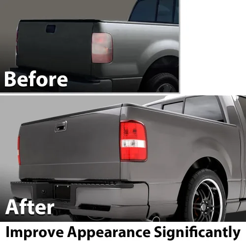 Miniatura 4 de G-PLUS Luces traseras sin bombillas compatibles con Ford F150 King Ranch, Lariat, XL 2004 2005 2006 luces traseras traseras faros traseros lente