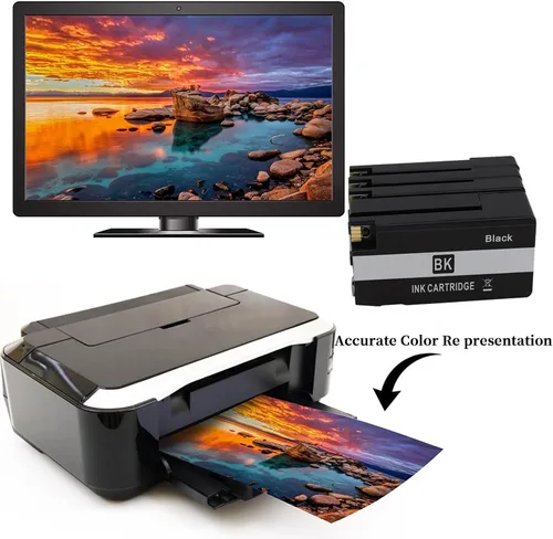 Miniatura 7 de 952XL 952 Cartucho de tinta 952 de alto rendimiento compatible 952XL 952 Cartuchos de tinta para HP OfficeJet Pro 7720 7740 8210 8216 8702 8710 8715