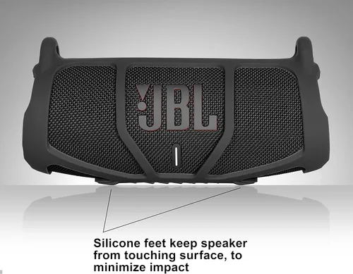 Miniatura 3 de GETGEAR Funda de silicona para JBL Charge 5, altavoz Bluetooth portátil, diseño destacado con más protección, mejor combinación
