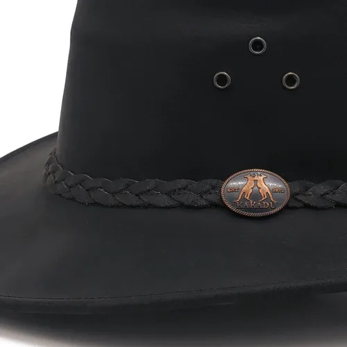 Miniatura 5 de KAKADU Sombrero de cuero original Iron Cove Slicker
