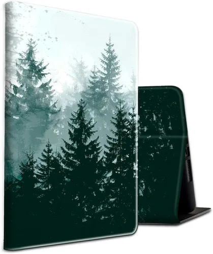 Miniatura 18 de Funda para tablet Amazon Kindle Fire HD 8/HD 8 Plus versión 2022/2020 (12ª/10ª generación), fundas antideslizantes multiángulo con función