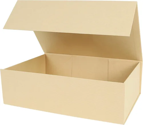Miniatura 52 de Aimyoo Cajas de regalo magnéticas Galaxy negras con tapas 13.8x9x4.3 pulgadas, caja grande de propuesta para dama de honor y padrino, caja plegable