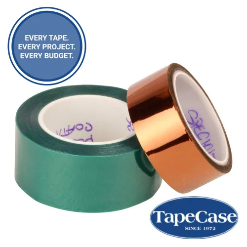 Miniatura 2 de Tapecase Metalized poliéster cinta de película (múltiples tamaños), Dorado, 1 Oro